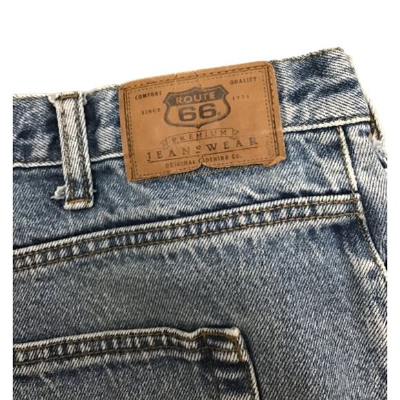ROUTE 66 - LIGHT WASH STRAIGHT LEG MEN'S JEANS SIZE 40X32 - Picture 3 of 7